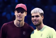 Sinner vence Alcaraz em Turim e é campeão do ATP Finals pelo segundo ano consecutivo